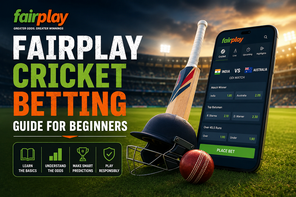 Fairplay Cricket Betting Guide for Beginners