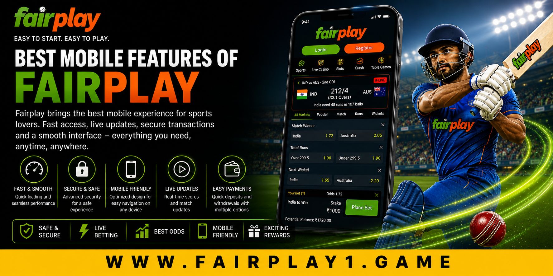 Best Mobile Features of Fairplay