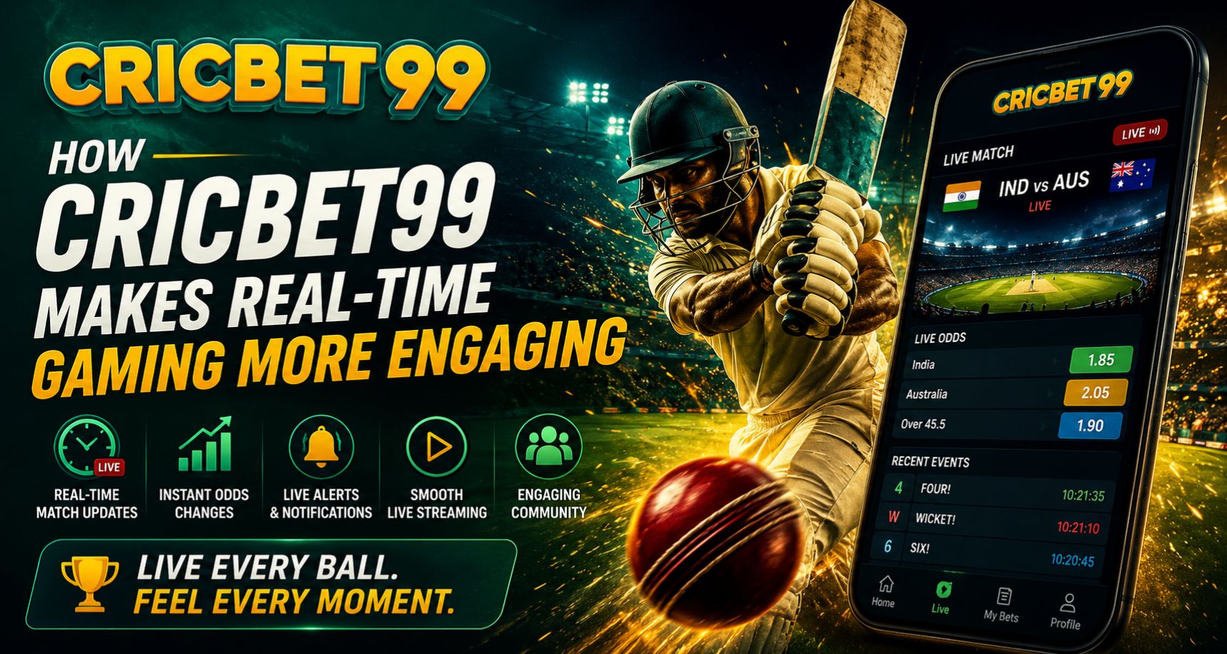 How Cricbet99 Makes Real-Time Gaming More Engaging
