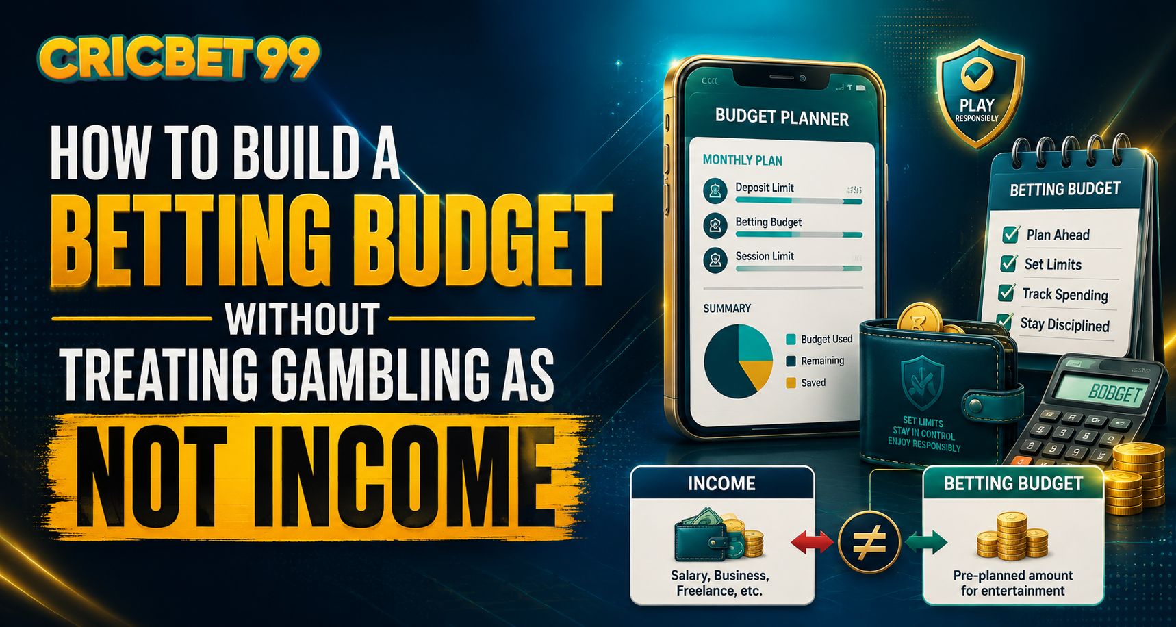 How to Build a Betting Budget Without Treating Gambling as Income